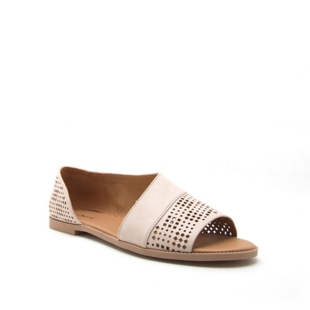 Peep Toe Cutout Shoe
